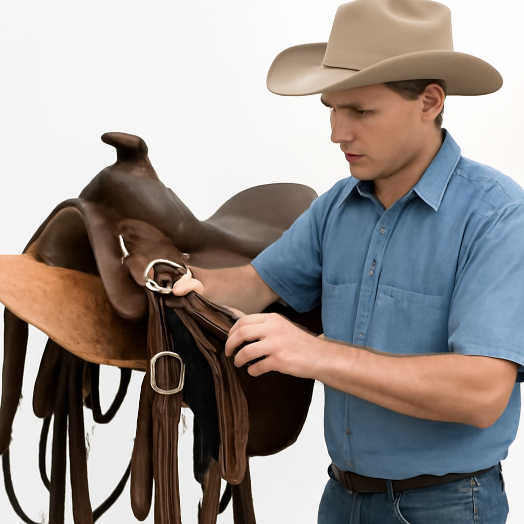 curso de Arreio de doma para cavalo de vaquejada