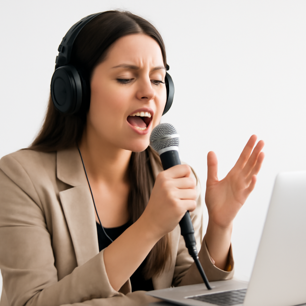 curso de Como cantar com playback