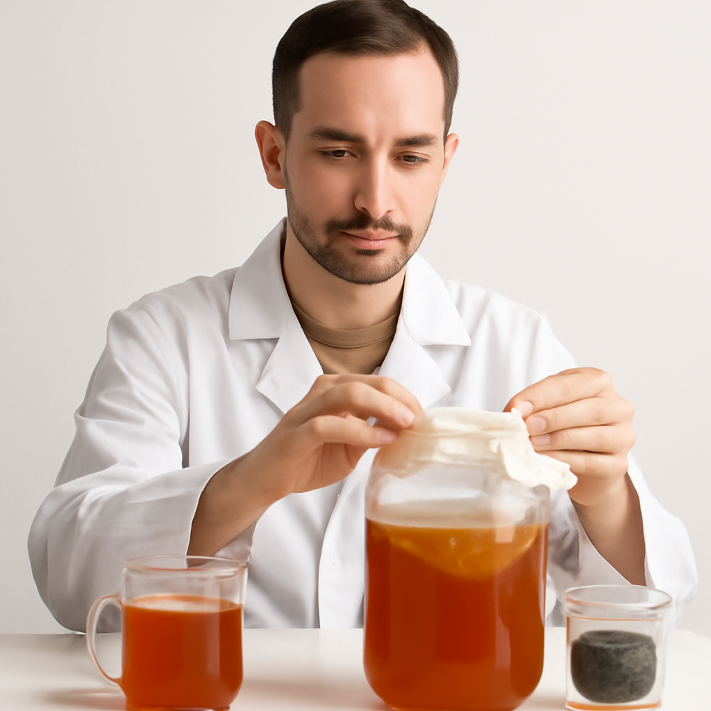 curso de Como preparar a kombucha