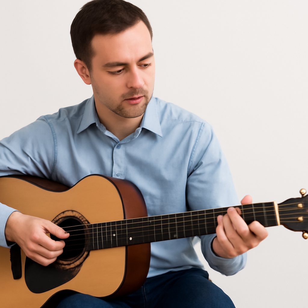 curso de Como tocar violão canhoto