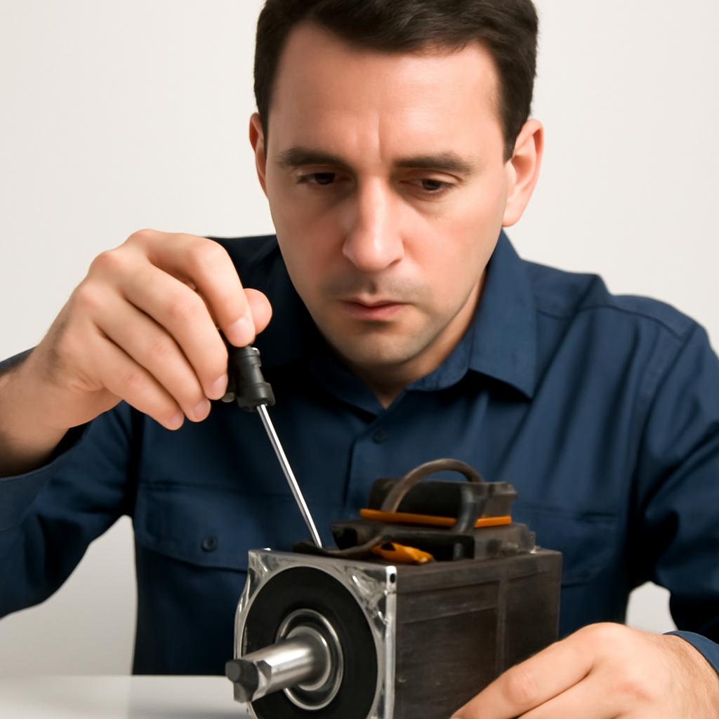 curso de Conserto de servo motor