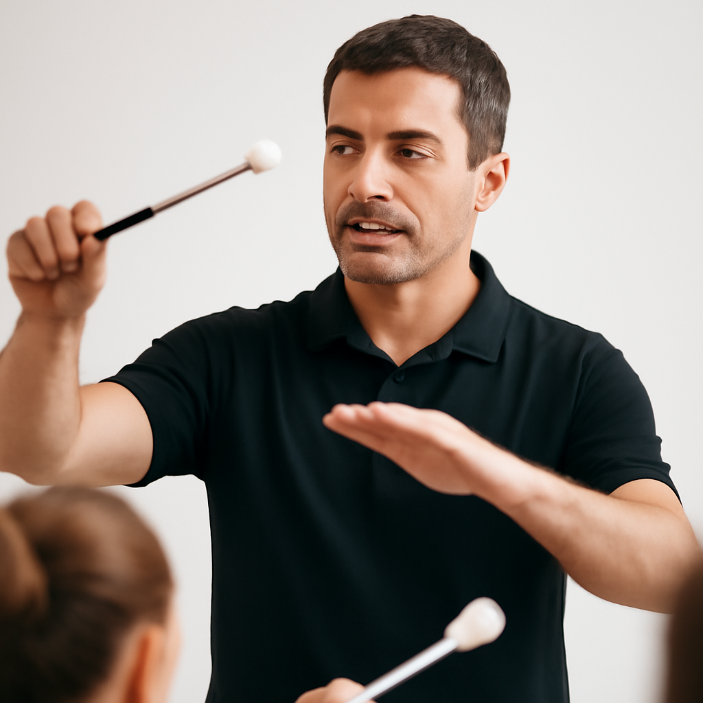 Curso de Fanfarra coreografia