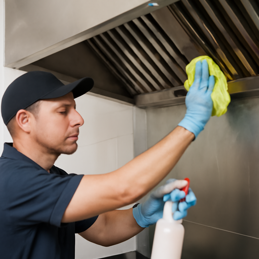 Curso de Limpeza coifa cozinha industrial