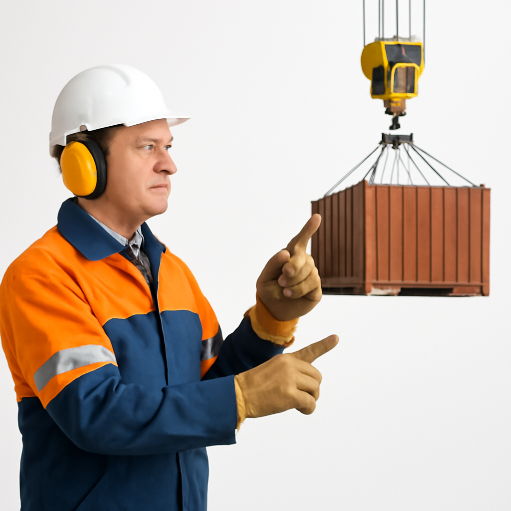 curso de Operador de guindaste de porto