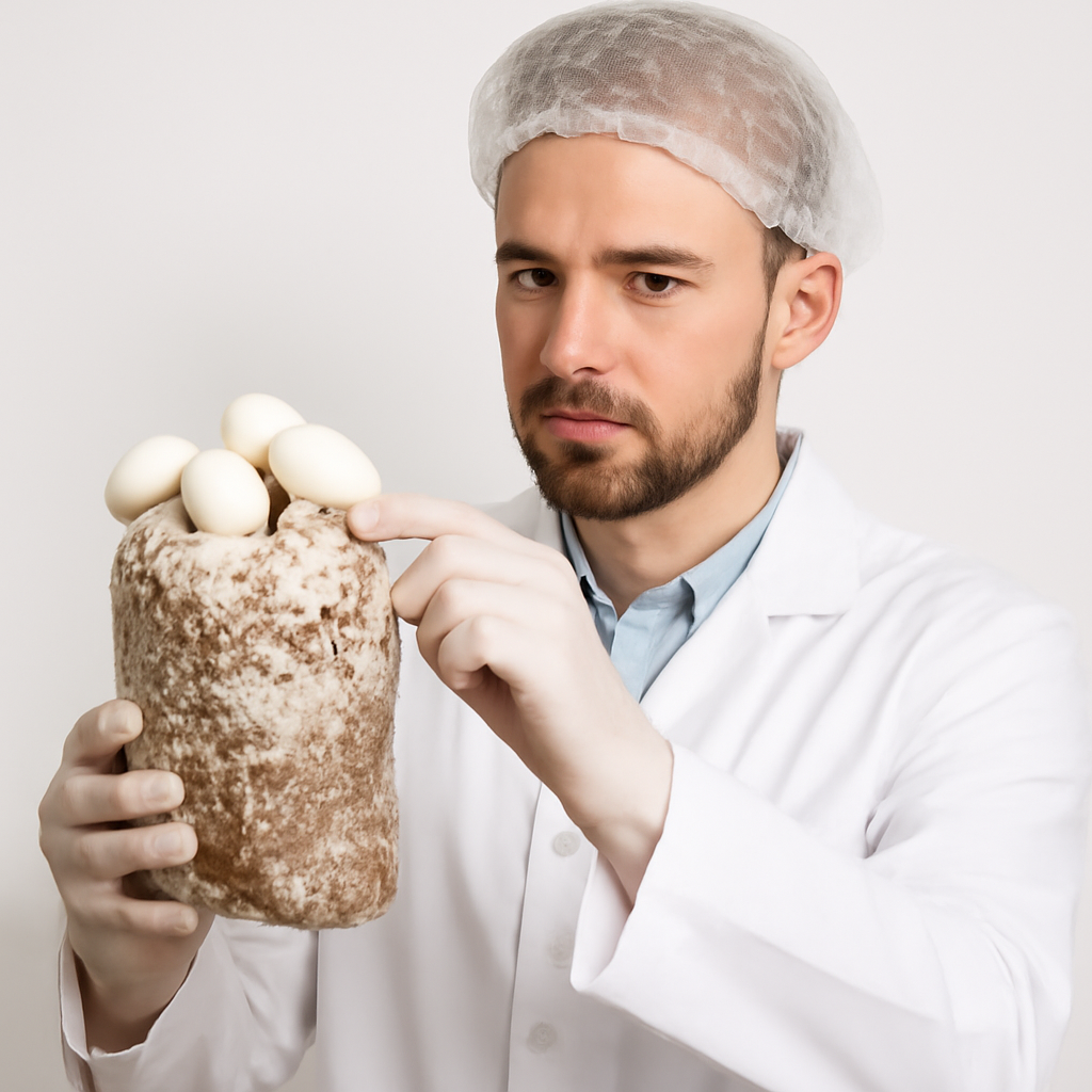 curso de Projeto produção de cogumelos