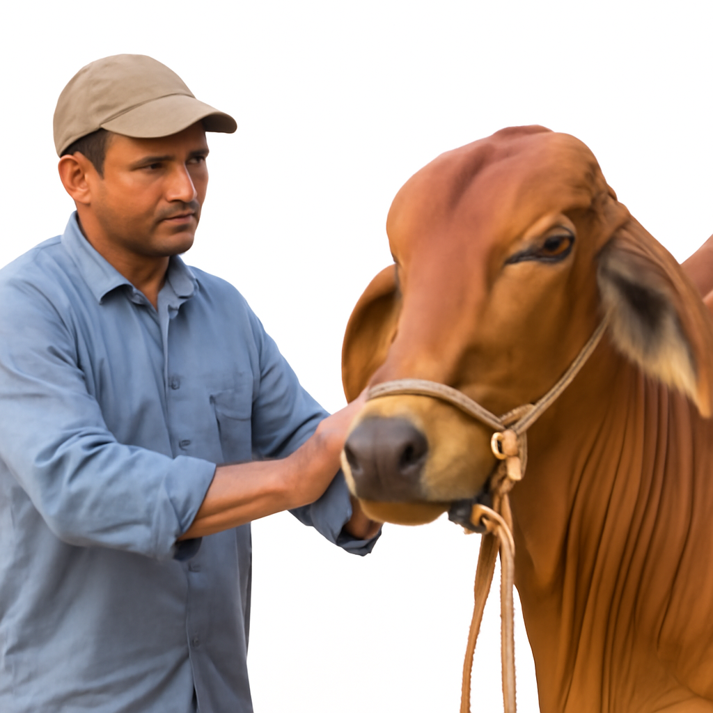 curso de Vaca da raça sindi