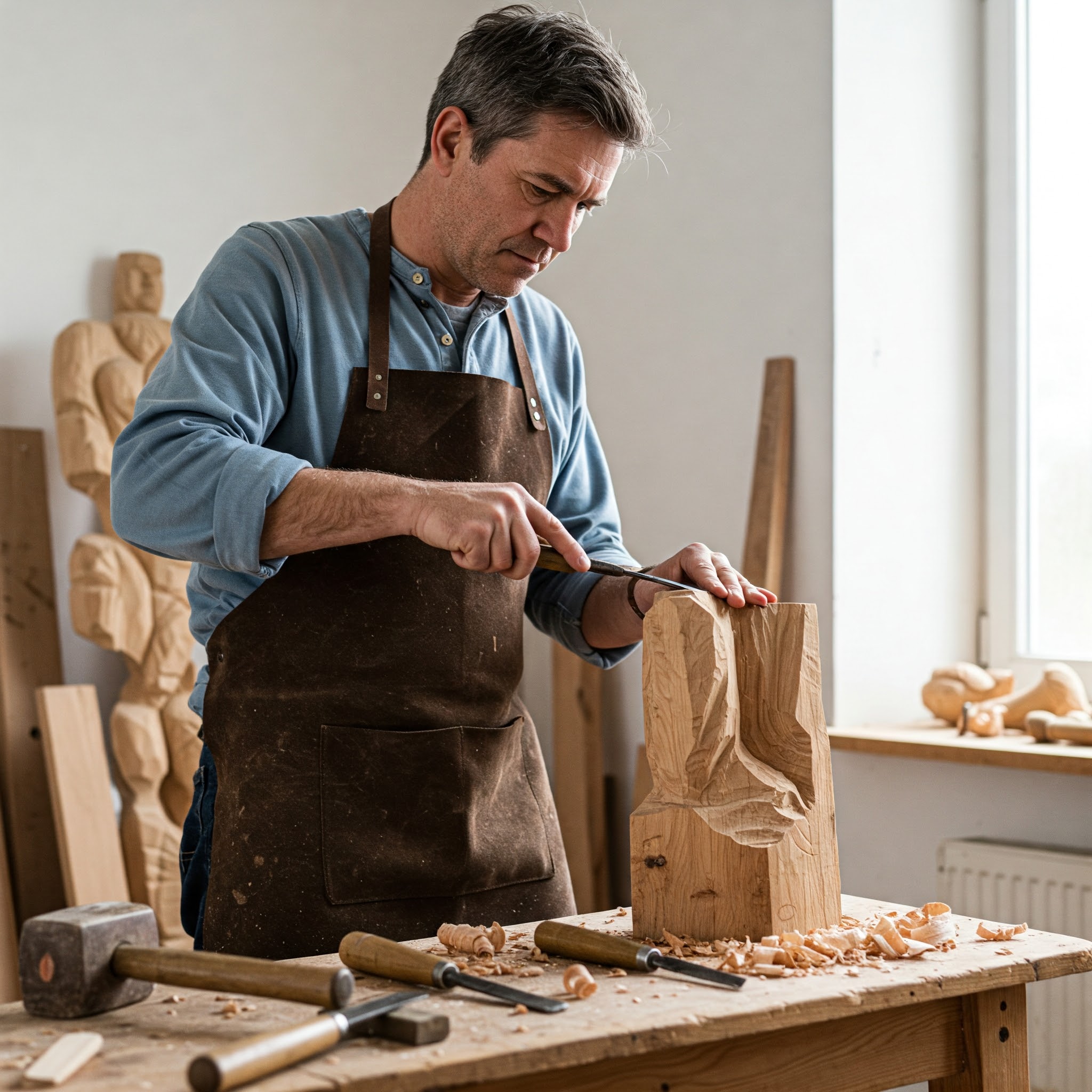 curso de Escultura em madeira