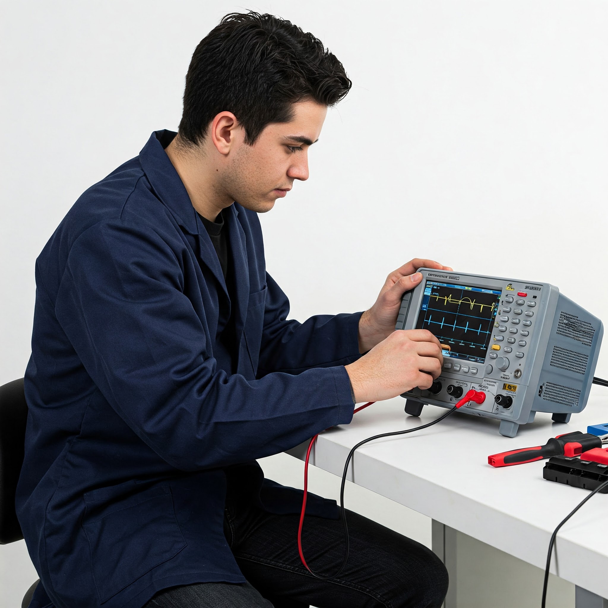 curso de Osciloscópio automotivo